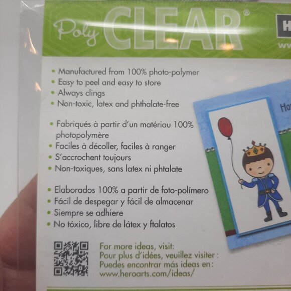 Hero Arts CL141 Clear Stamps, Fanciful Swirl Alphabet - Picture 6 of 7